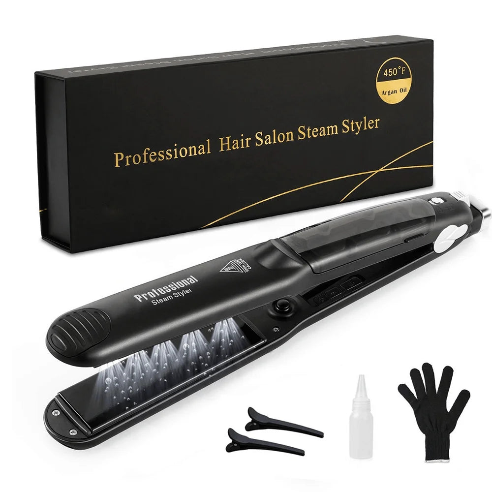 Professional Steam Ceramic Flat Iron