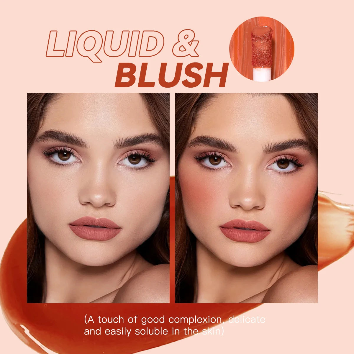 Long-Lasting Matte Liquid Blush