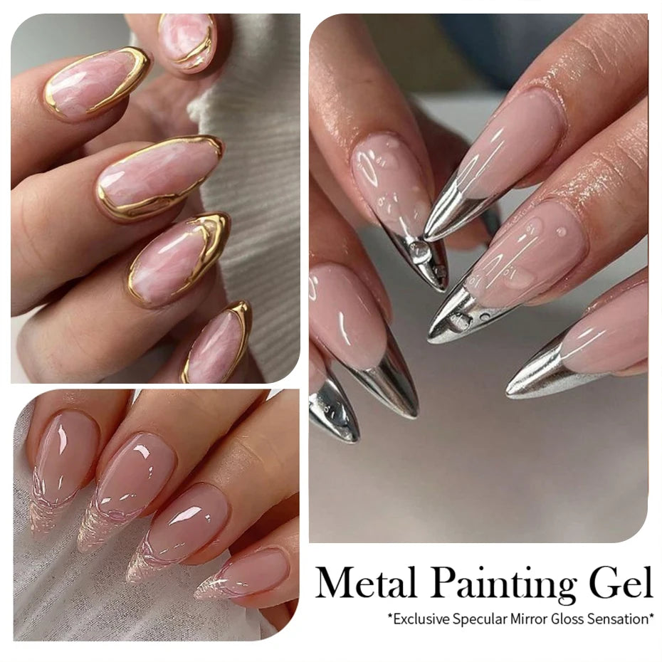 Metallic Chrome Painting Gel