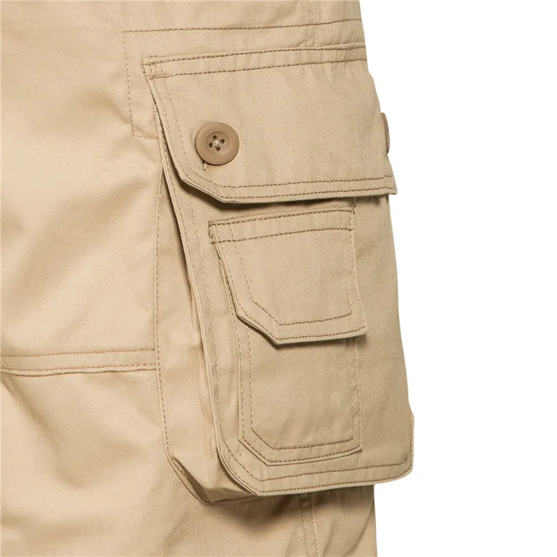 Cotton Cargo Shorts