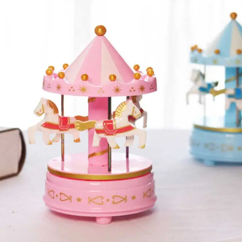 Romantic Luxury Carousel Music Box