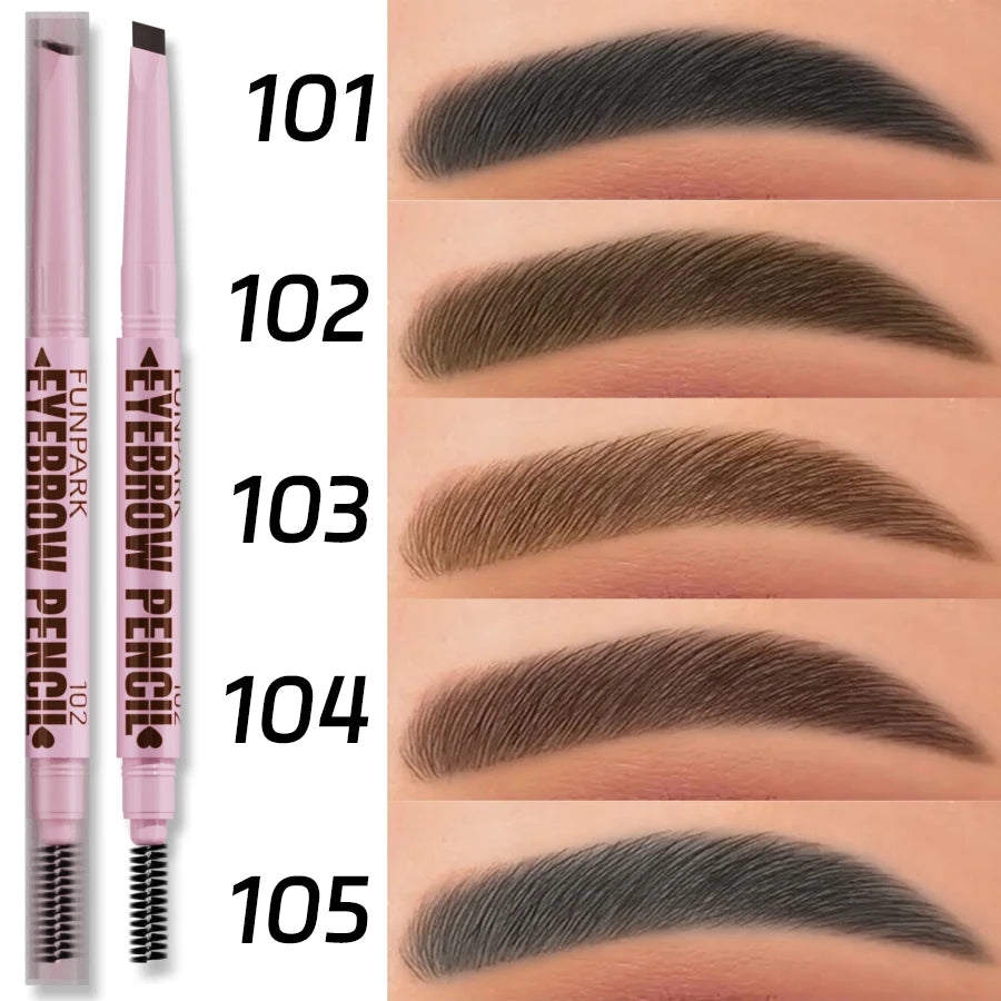 2-in-1 Waterproof Eyebrow Pencil and Tattoo Brus