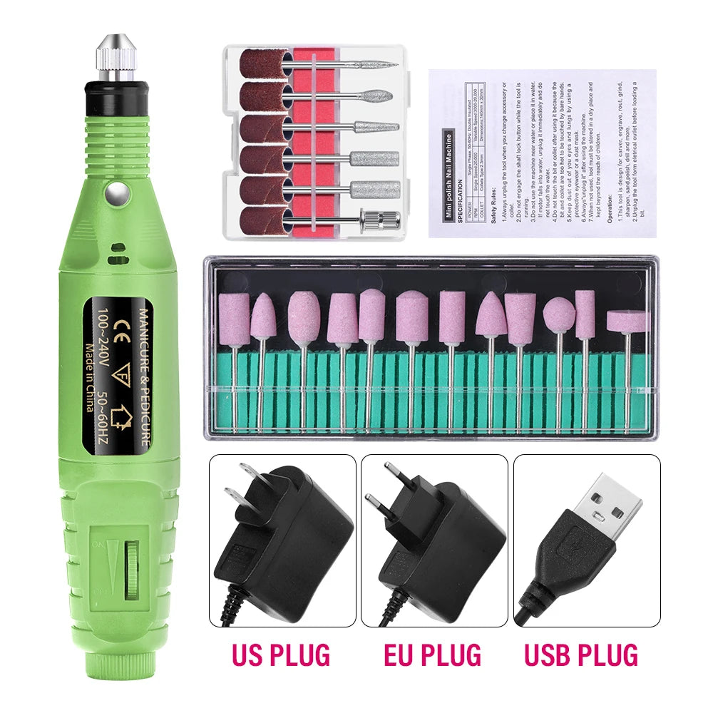 Electric Nail Drill Machine