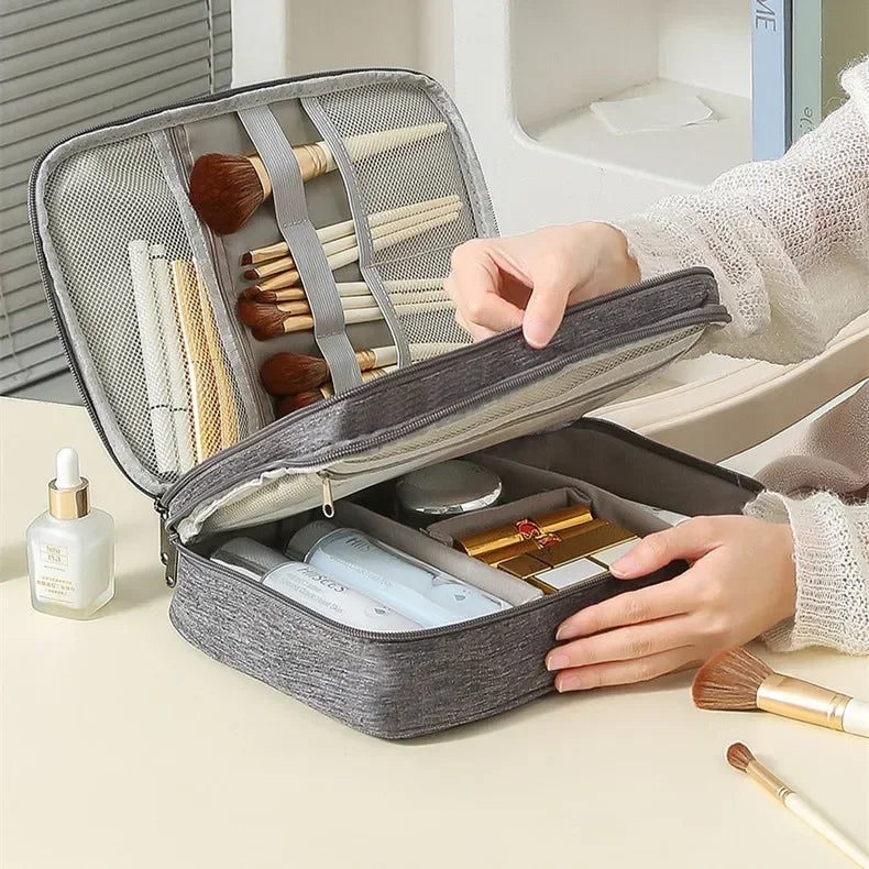 Fashion Solid Color Makeup Bag