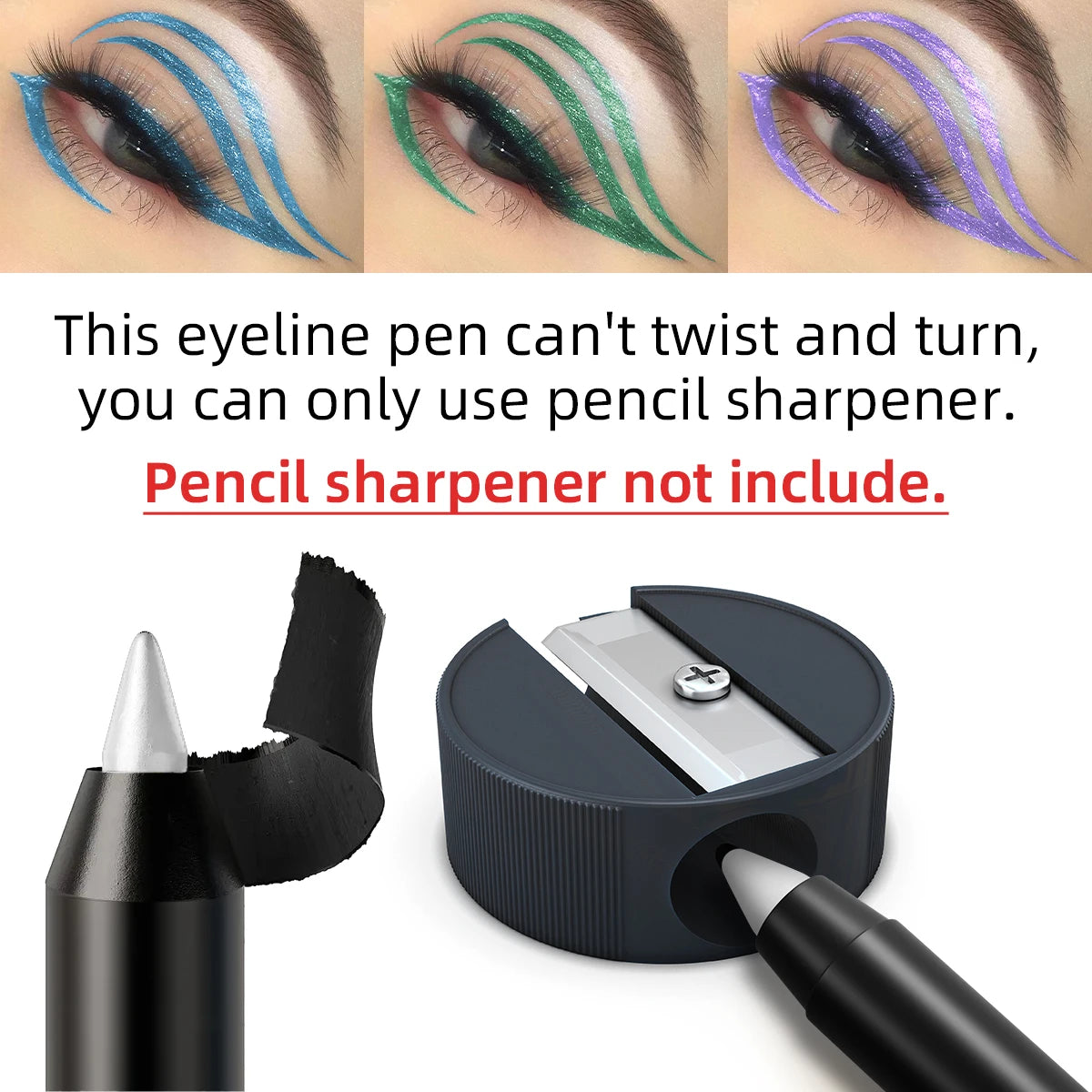 Colourful Metallic Eyeliner Pen