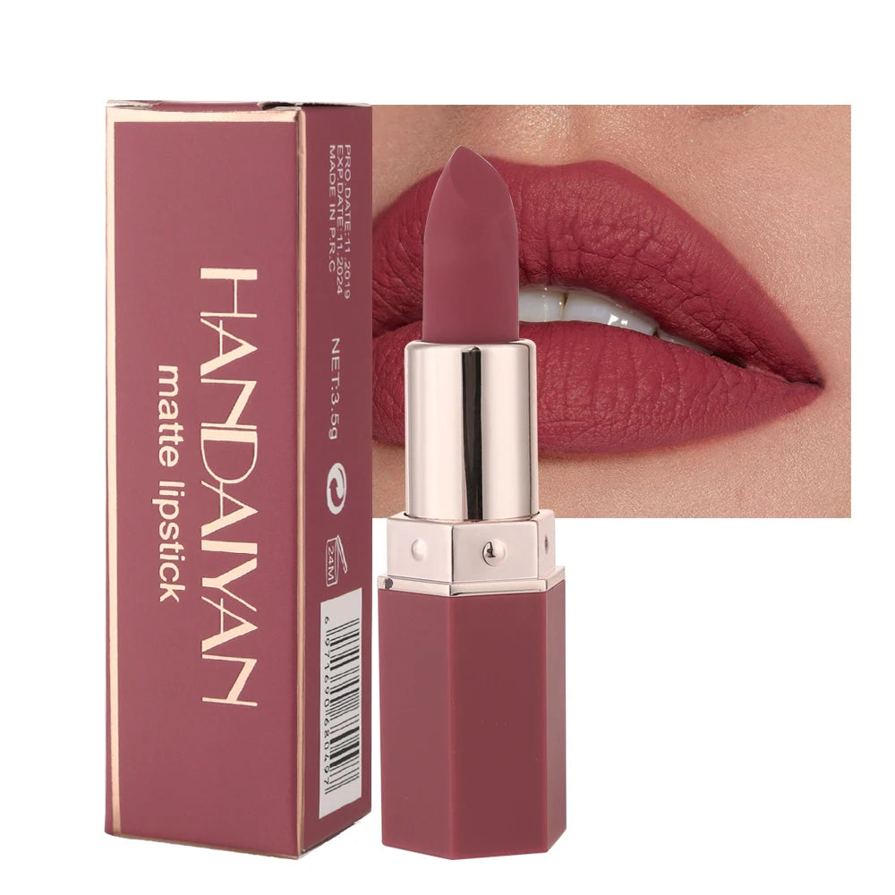 6-Color Long-Lasting Matte Lipstick Set