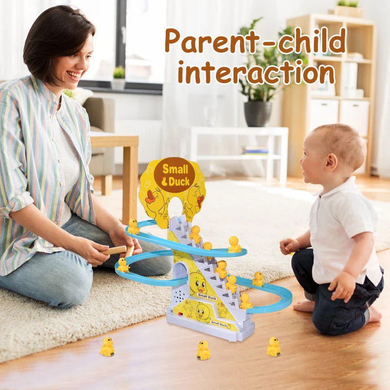 Climbing Stairs Roller Coaster Track