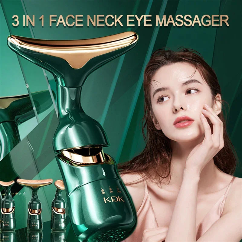 3-in-1 Microcurrent Face Massager