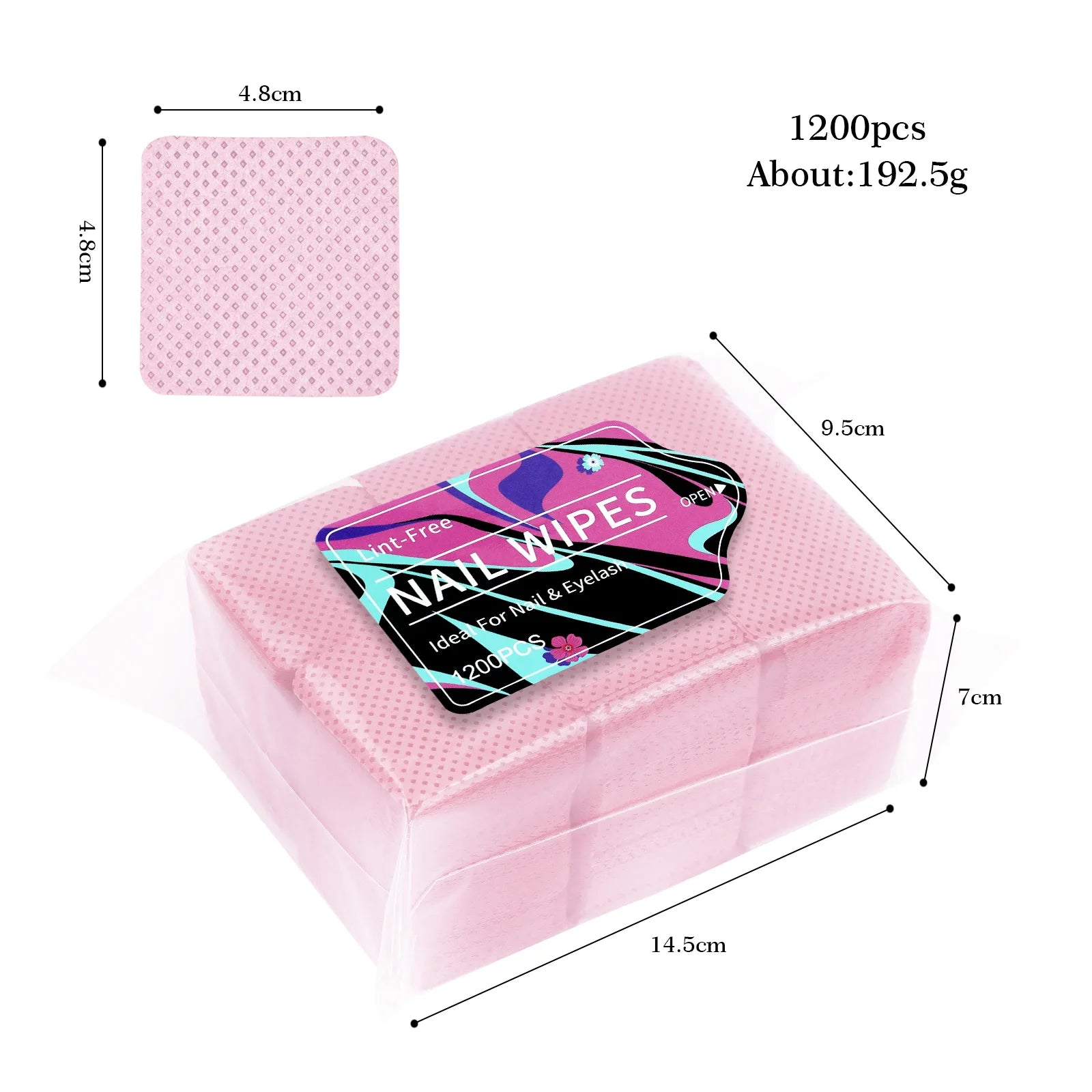 Lint-Free Beauty Cleaning Wipes