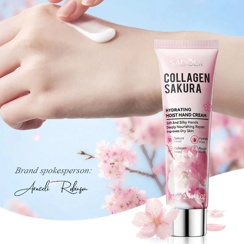 Sakura Collagen Hand Cream