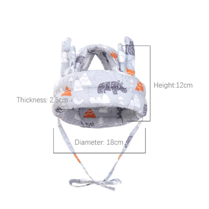 Adjustable Baby Safety Helmet