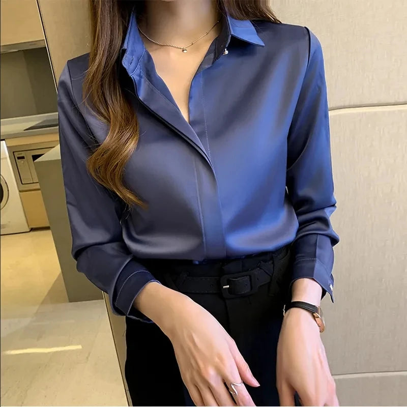 Satin Silk Blouse