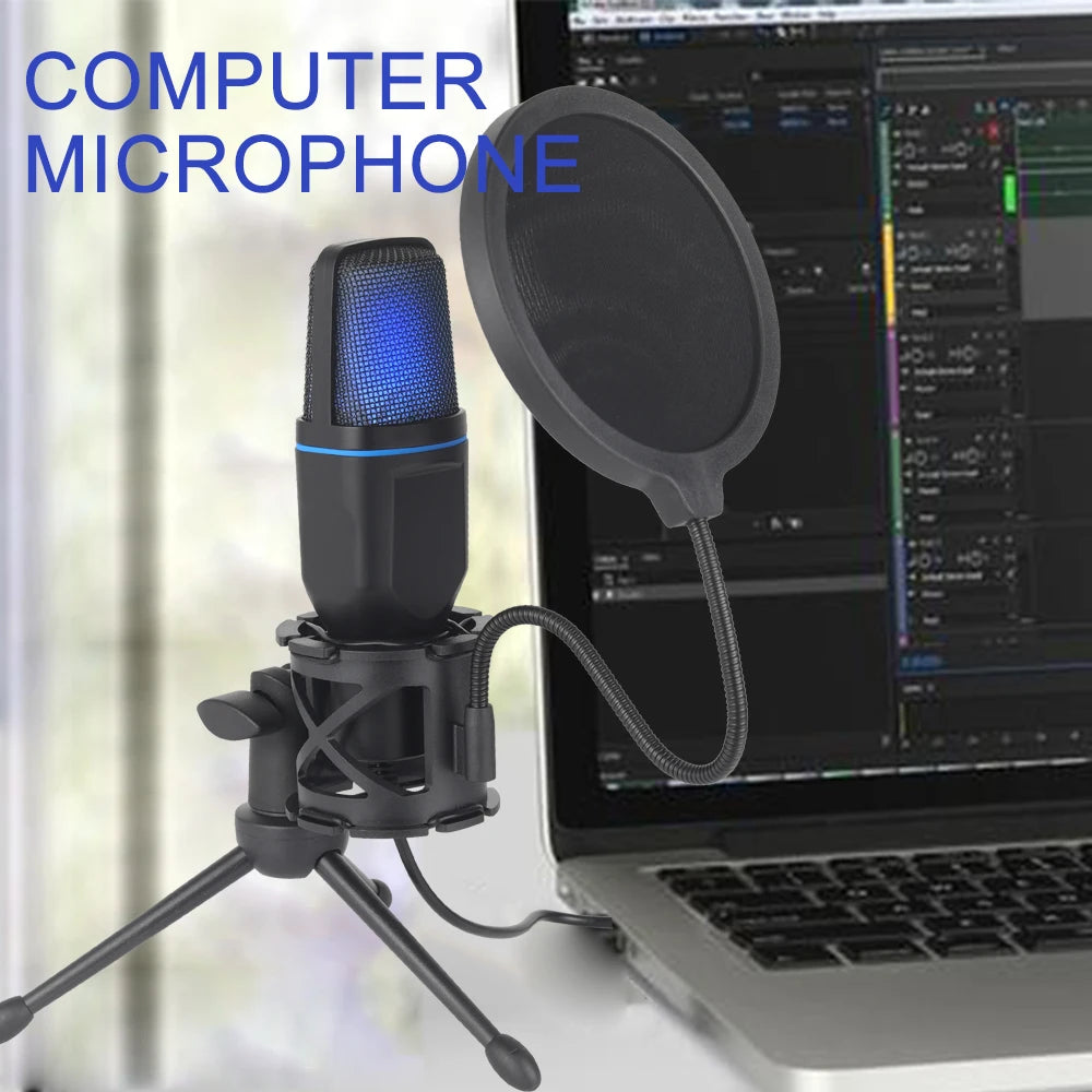 RGB USB Condenser Microphone