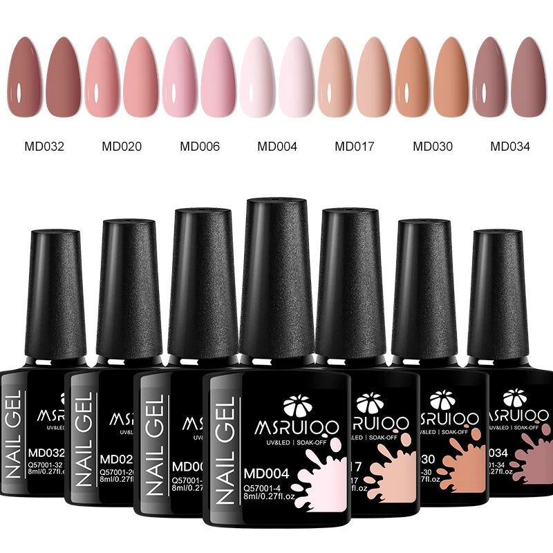 7-Piece UV Gel Polish Set