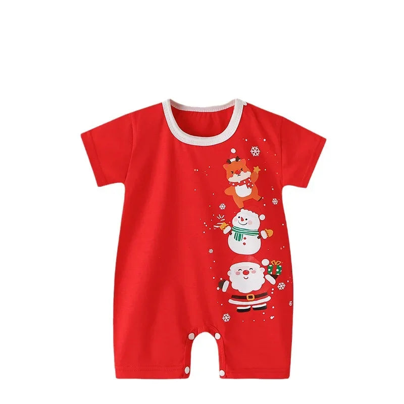 Summer Baby Cartoon Romper