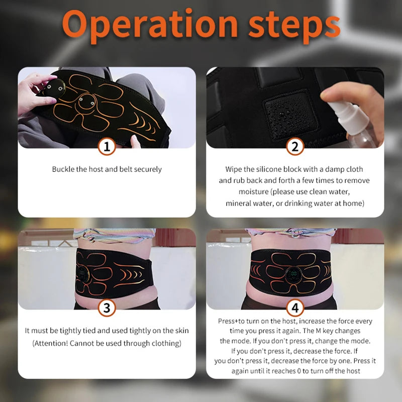 Smart Abdominal Muscle Toner Waist Belt
