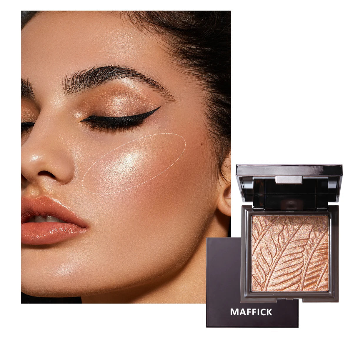 Wing Highlighter Palette Brightening Glow Powder