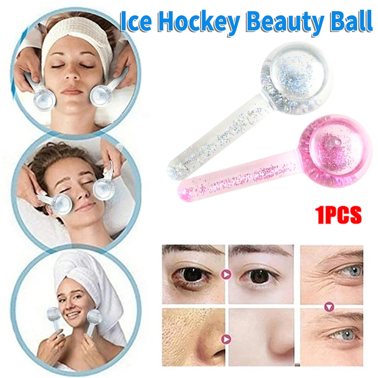 Crystal Ice Facial Massage Ball