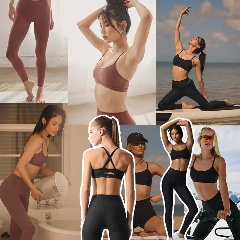 Open-Back Push-Up Yoga Bra