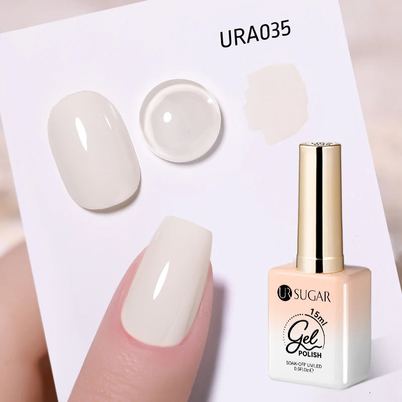 Jelly Milky White Translucent UV Gel Polish