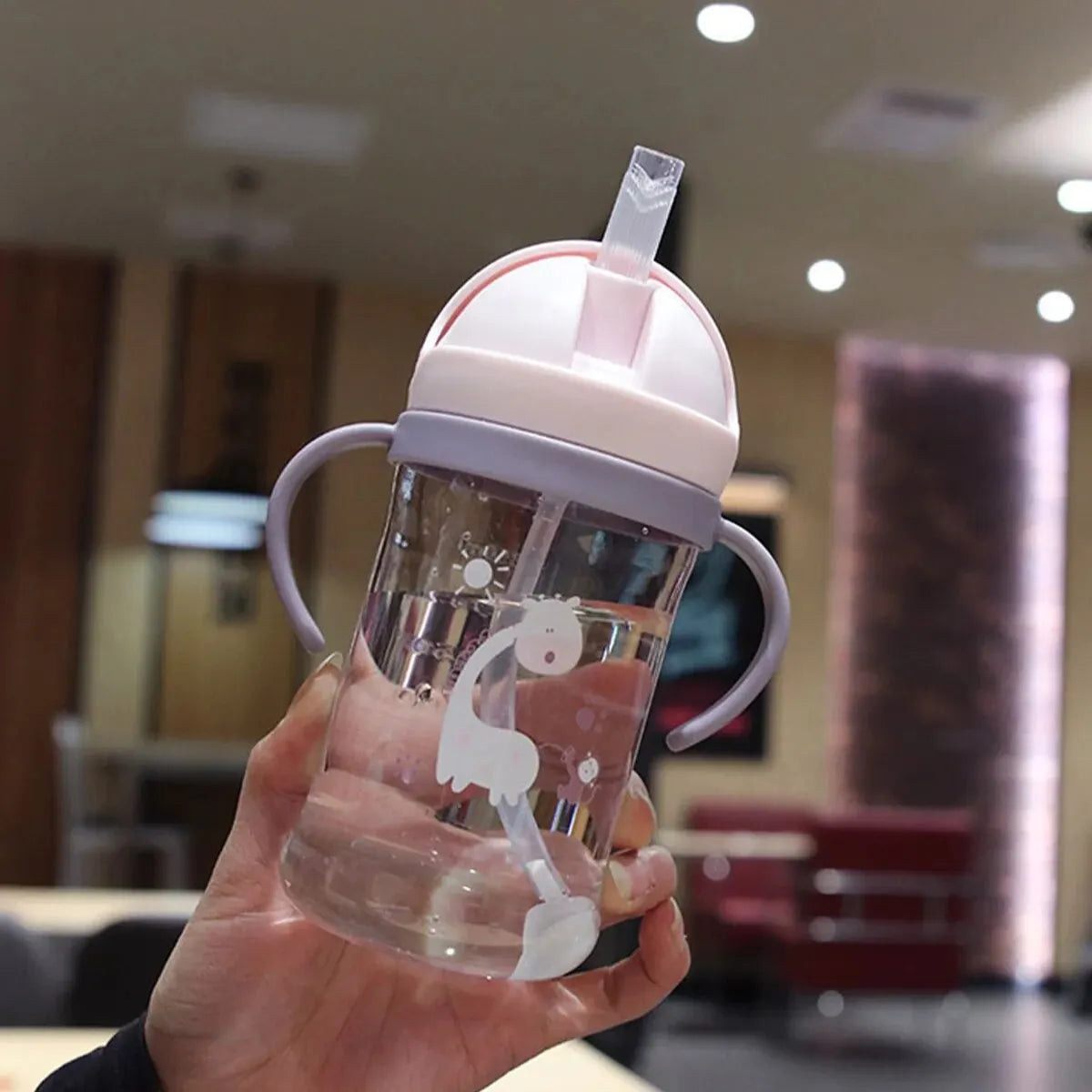 350ml Kids Straw Bottle