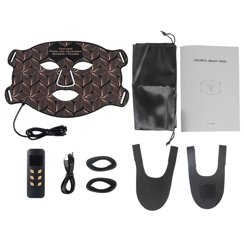 8-Color LED Facial and Neck Mask