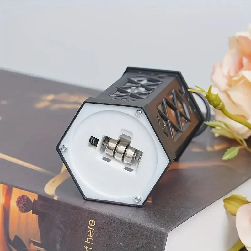 Retro Hexagonal LED Lamp