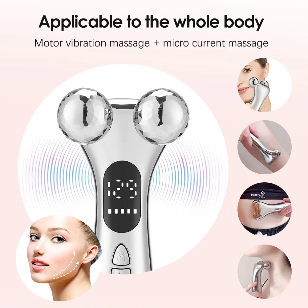 Electric Microcurrent Face Lifting Roller