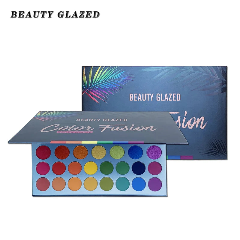 39-Color Neon Glitter and Matte Eyeshadow Palette