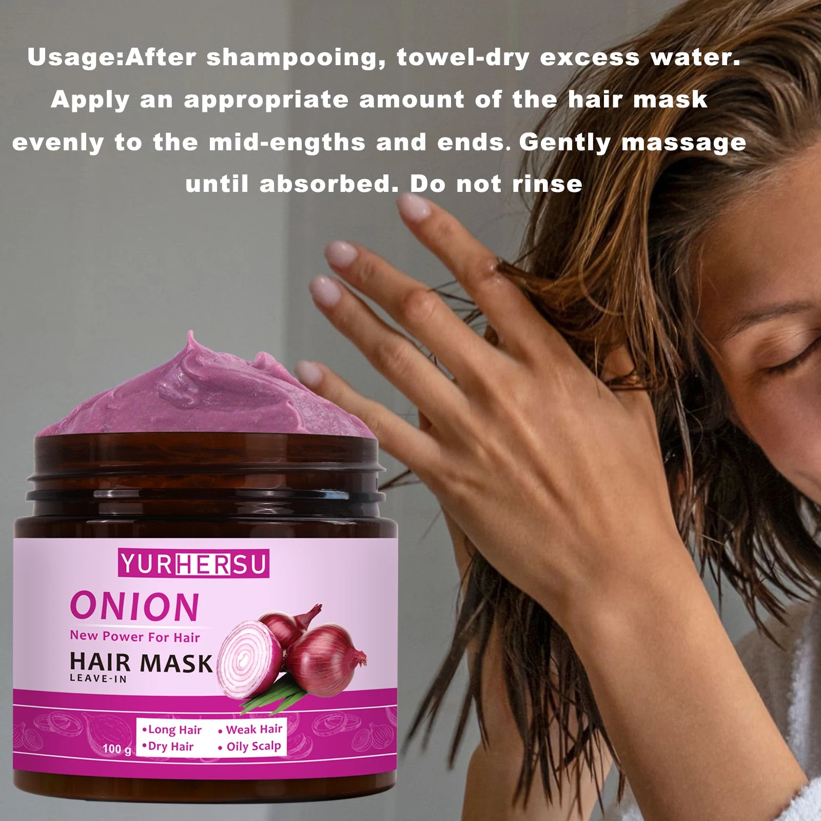 Onion Essence Leave-In Hair Mask