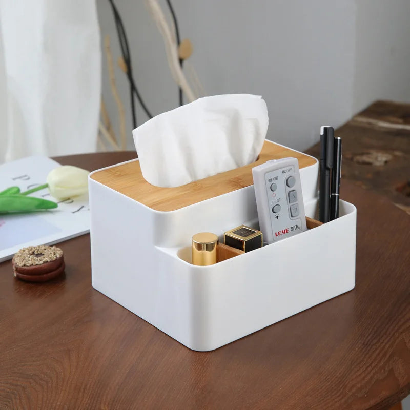 Multi-function Remote Control and Tissue Box
