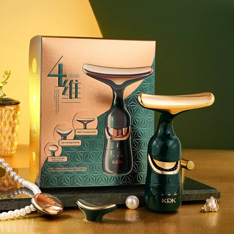 3-in-1 EMS Face Neck Eye Lifting and Massager Device