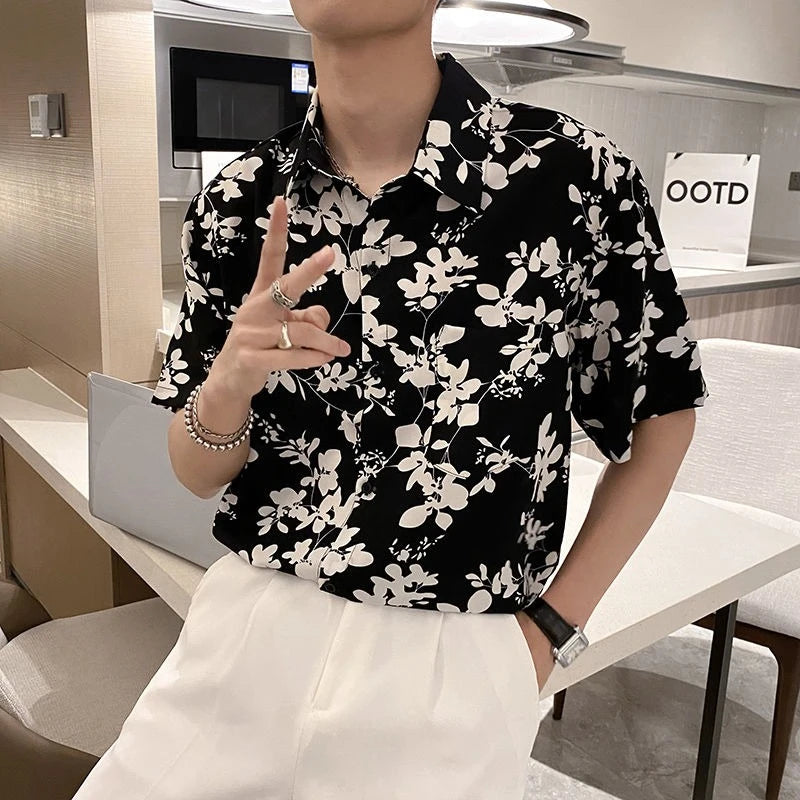 Floral Silk Shirt
