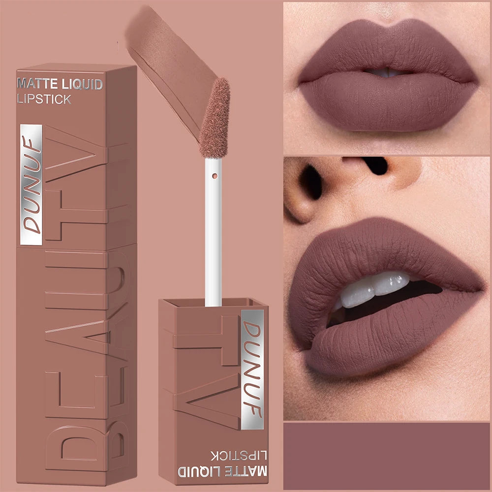 8-Shade Matte Liquid Lipstick Set