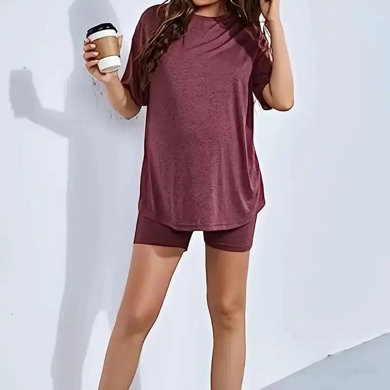 Fashionable V-Neck Maternity Shirt