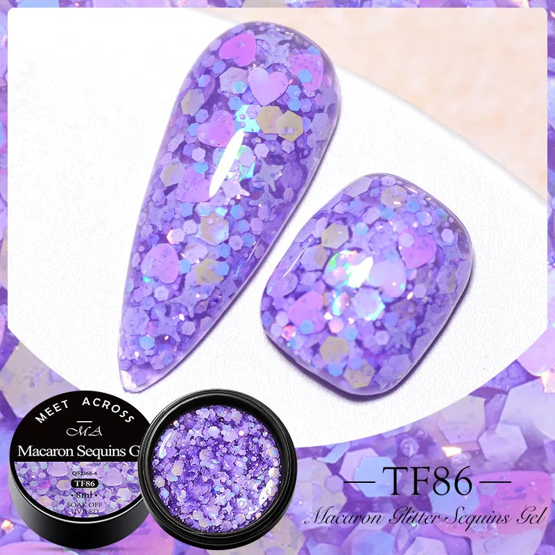 5ml Pink Dried Flower Gel Nail Polish
