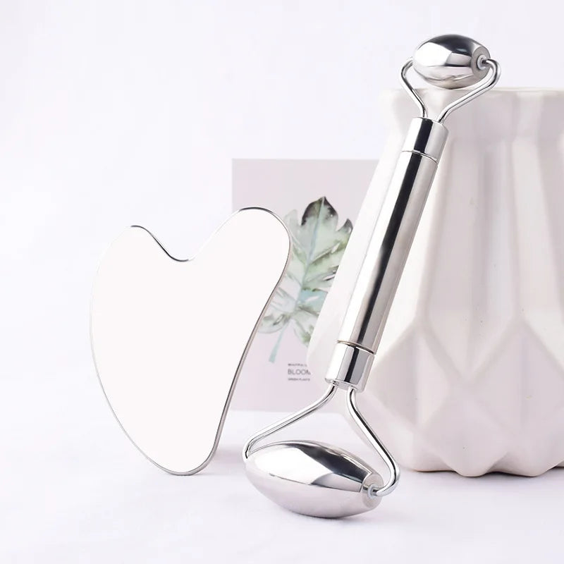 Facial Roller Gua Sha Set