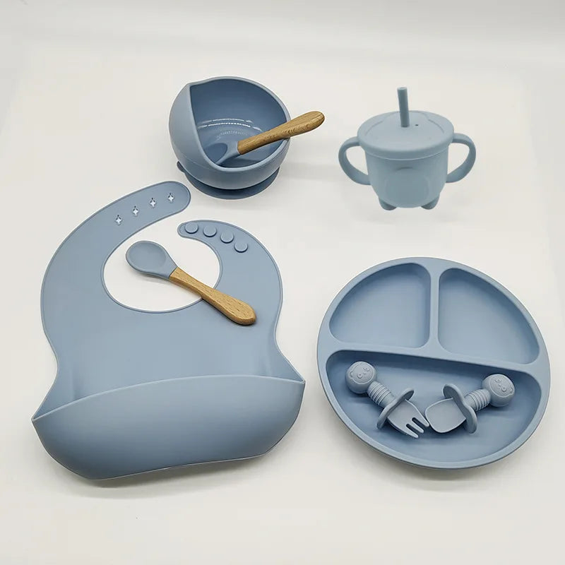 Silicone Baby Tableware Set