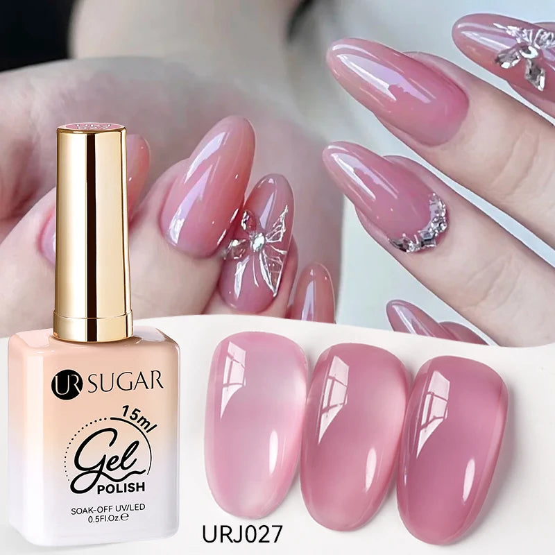 Jelly Milky White Translucent UV Gel Polish