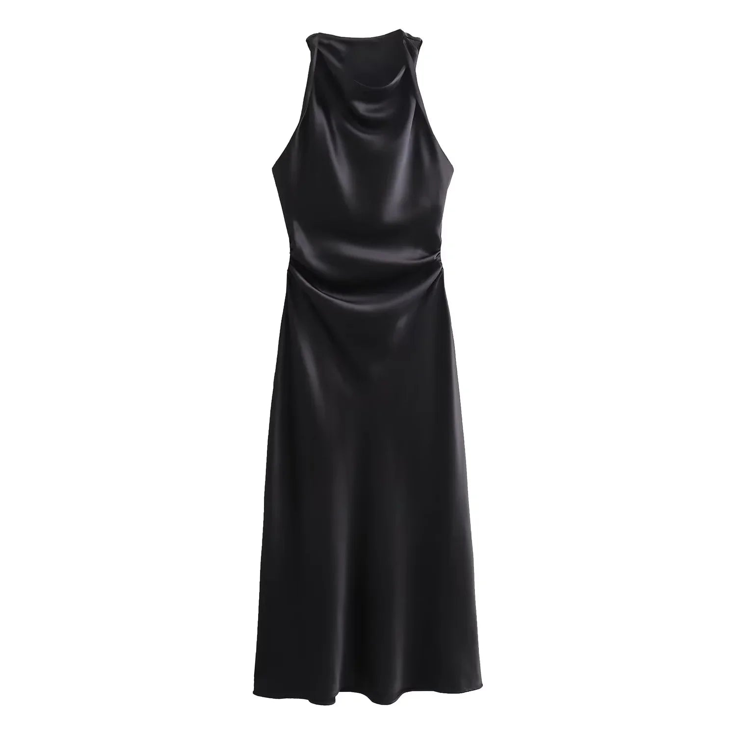 Elegant Satin Slip Dress