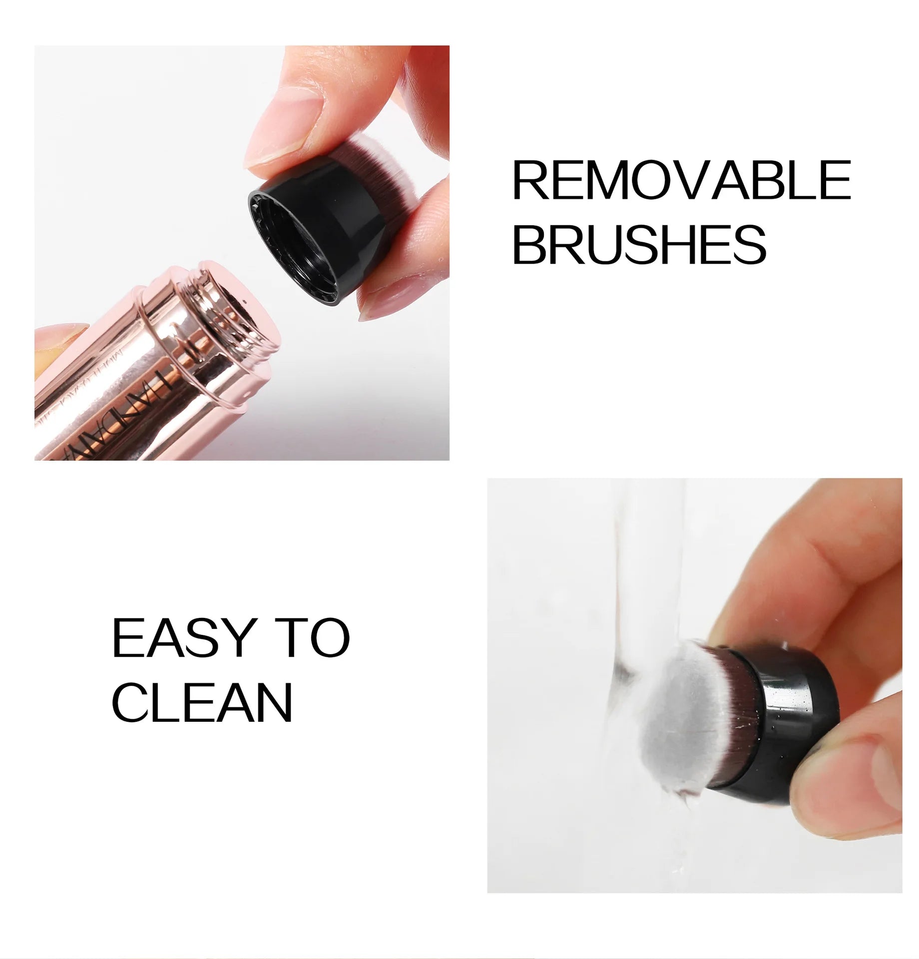 Double Head Highlighter Stick Waterproof Silky Smooth Nose Contour