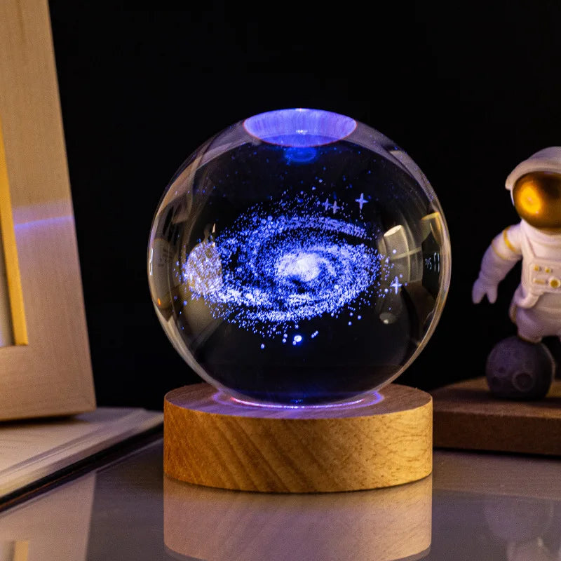 Cosmos Crystal Ball Night Light