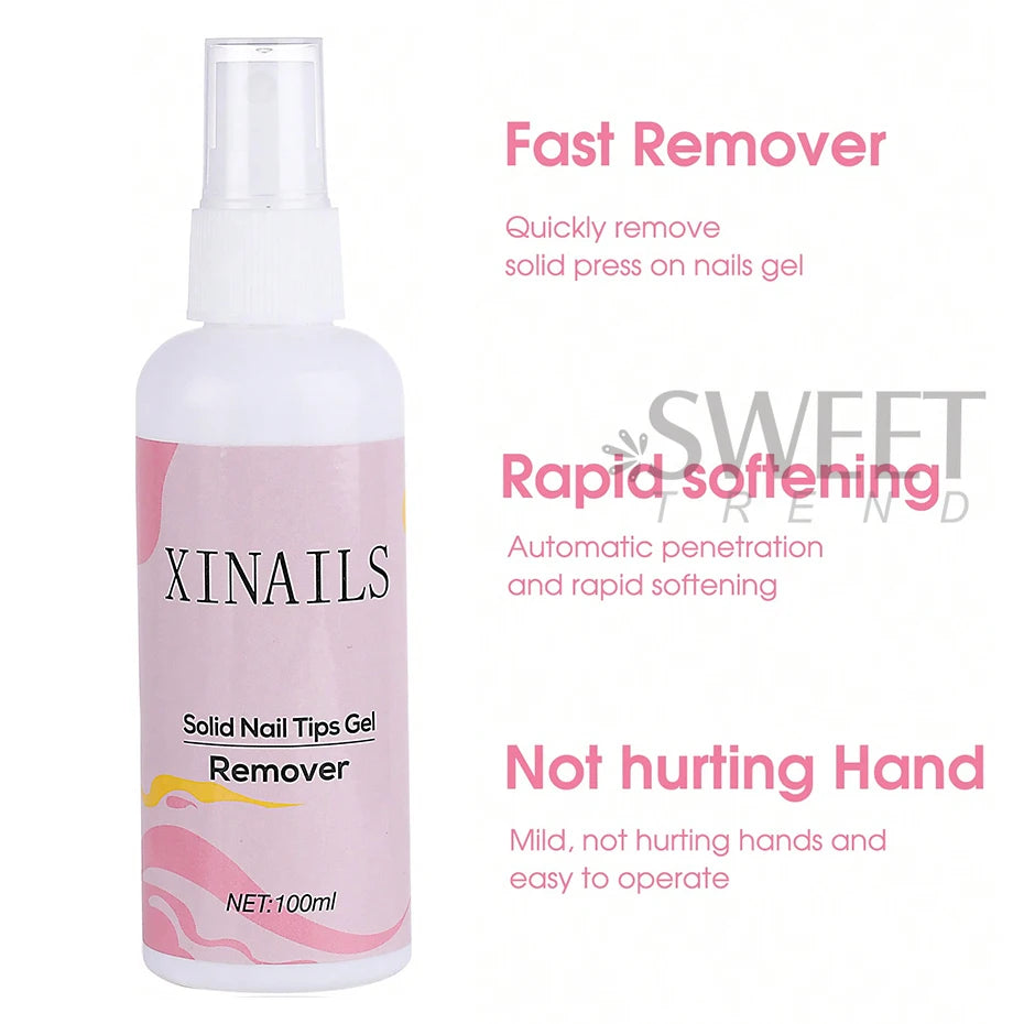 False Nail Tip Adhesive Remover Liquid