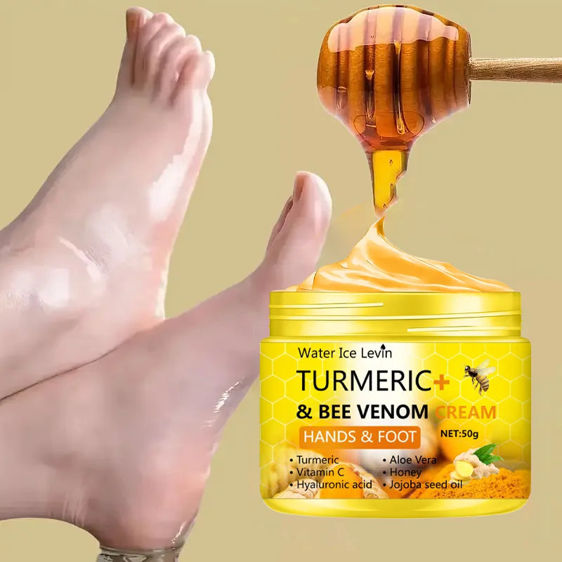 Turmeric Bee Venom Foot and Hand Repair Cream
