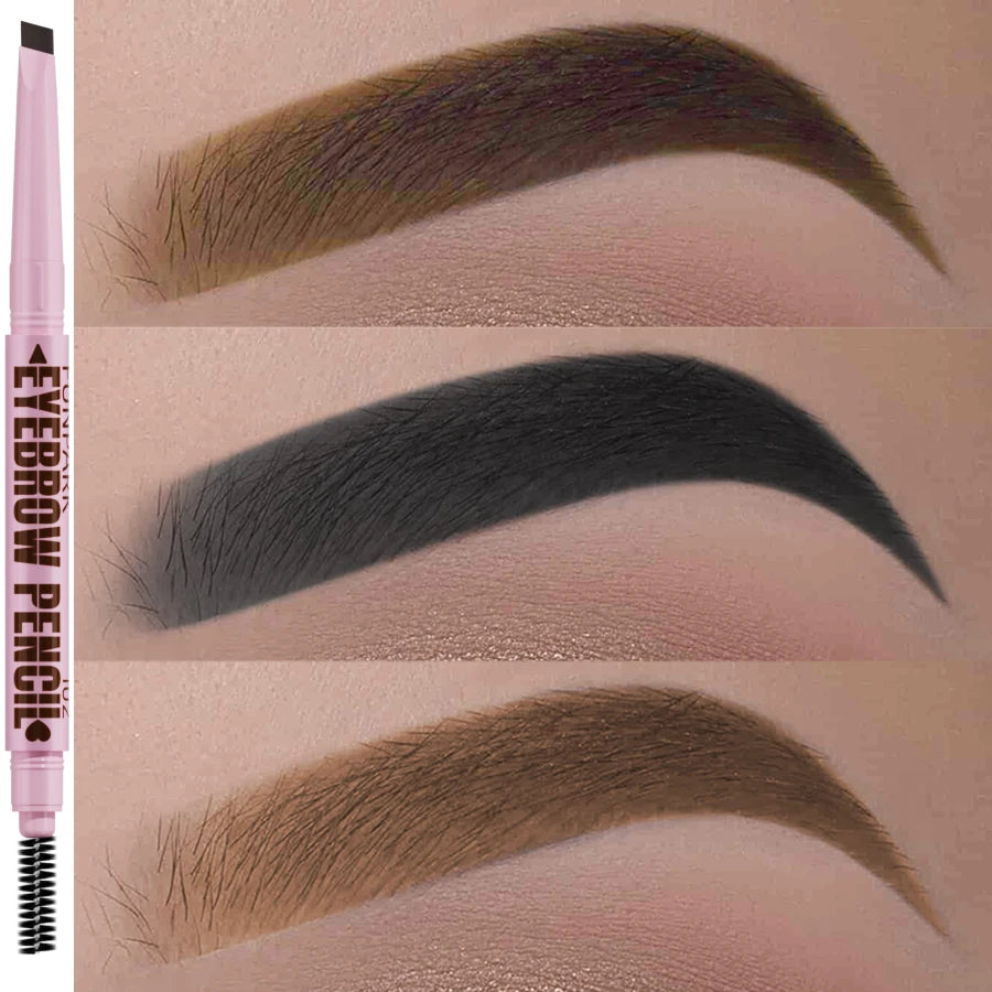2-in-1 Waterproof Eyebrow Pencil and Tattoo Brus