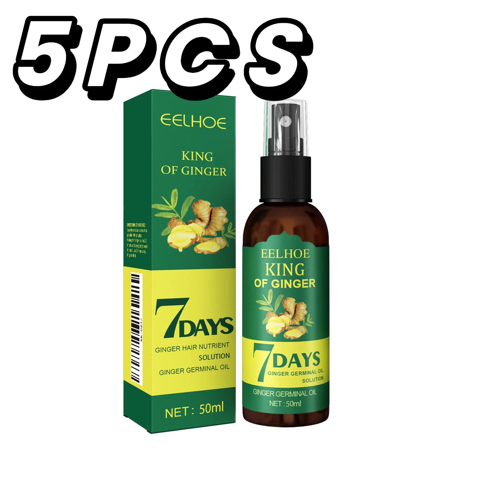 Ginger Hair Booster Serum Spray