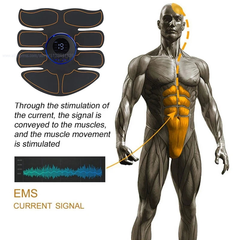 USB Rechargeable EMS Muscle Stimulator Massager