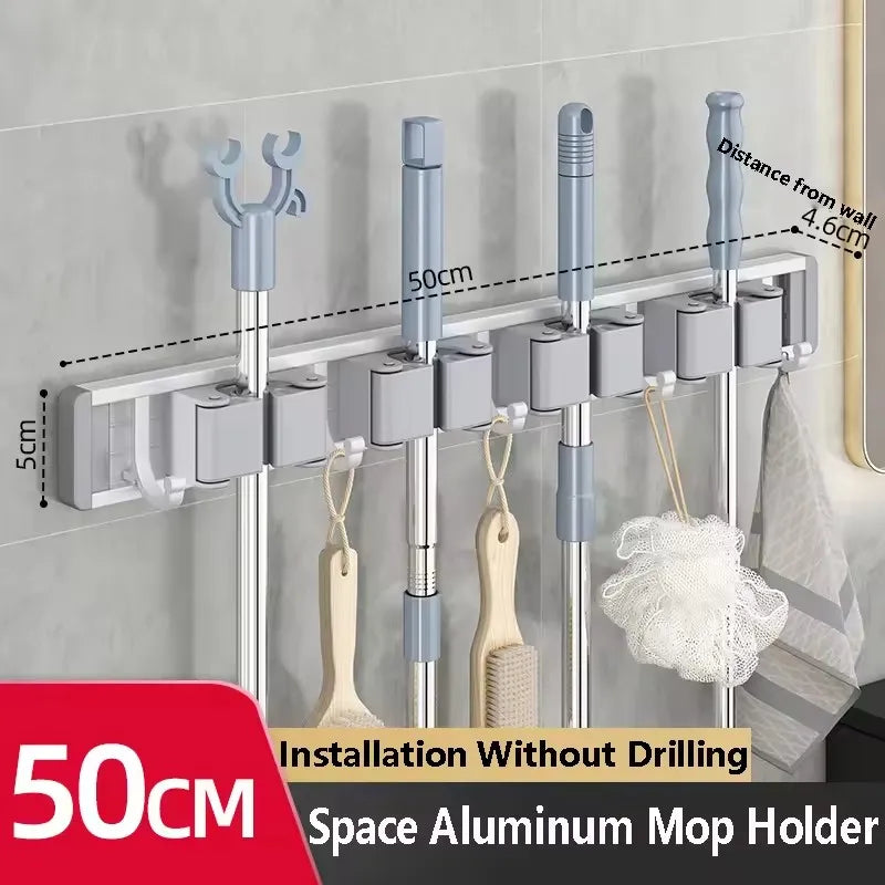 Wall Mounted Mop Broom Holder