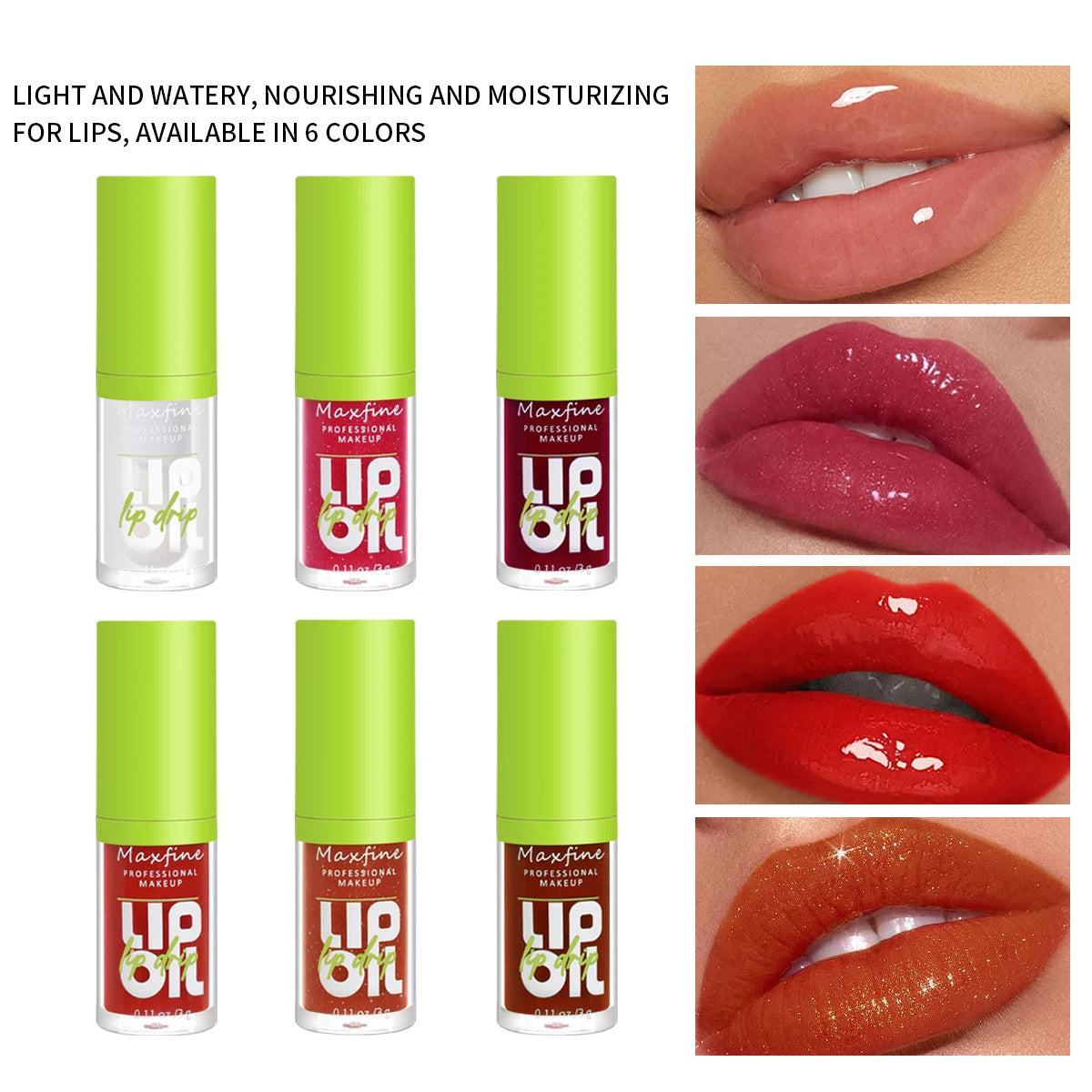 Waterproof Long-Lasting Moisturizing Lip Gloss