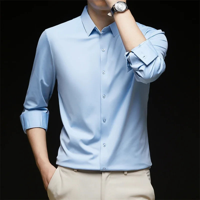 Wrinkle-Free Long Sleeve Shirt